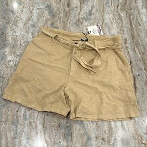 NWT Made in Italy Linen Shorts